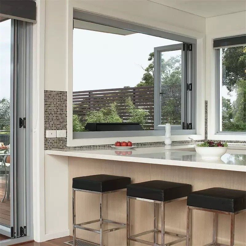 Collapsing Sliding Glass Doors